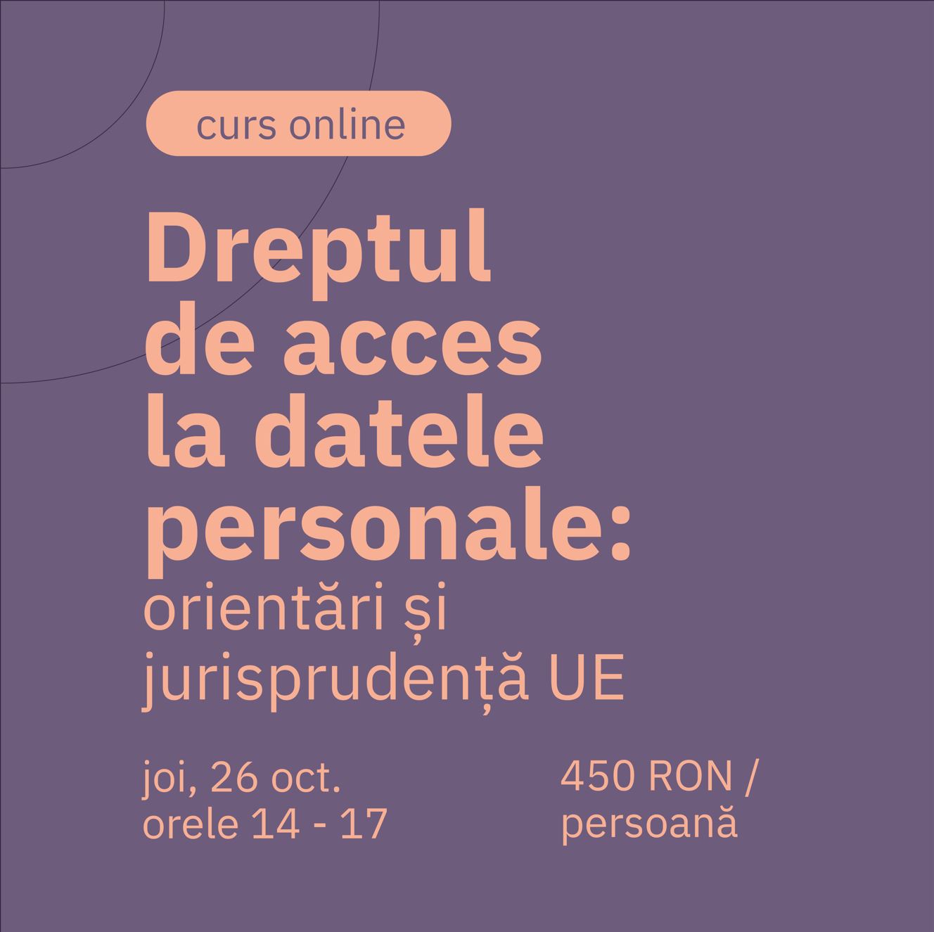 Dreptul de acces la date personale - privacylearning.ro